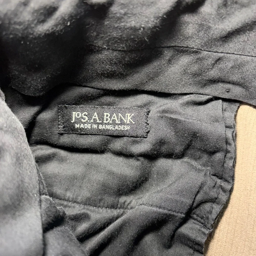 Jos.‎ A. Bank Mens Pleated Corduroy Pants Taupe Brown Straight Leg 38x31 Relaxed